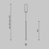 Подвесной светильник Maytoni MOD246PL-L12BK - 6