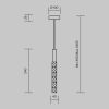 Подвесной светильник Maytoni MOD328PL-L3BS3K - 7