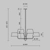 Подвесной светильник Maytoni MOD360PL-08B - 6