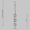 Подвесной светильник Maytoni MOD381PL-L30CH3K - 7