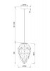 Подвесной светильник Maytoni P052PL-01BL - 3