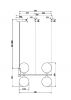 Подвесной светильник Maytoni MOD013PL-04BS1 - 2