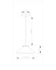 Подвесной светильник Moderli V1431-1P Brabbo 1*E27*60W - 2