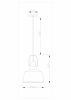 Подвесной светильник Moderli V1440-1P Felex 1*E27*60W - 13