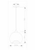 Подвесной светильник Moderli V2122-P Laura 1*E27*60W - 15