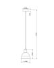 Подвесной светильник Moderli V2710-1P Irene 1*E27*60W - 4