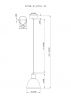 Подвесной светильник Moderli V2711-1P Irene 1*E27*60W - 15