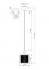 Подвесной светильник Moderli V2870-1P Suspent 1*E14*40W - 15
