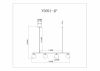 Подвесной светильник Moderli V5091-4P Lingdal - 5