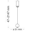 Подвесной светильник Technical P067PL-L5RG3K - 4