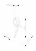 Подвесной светодиодный светильник Moderli V3071-1PL origami Birds 1*LED*6W - 13