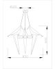 Подвесной светодиодный светильник Moderli V3071-3PL origami Birds 3*LED*6W - 4