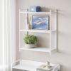 Полка настенная Leset Стилвуд 23, Белый Белый - 7