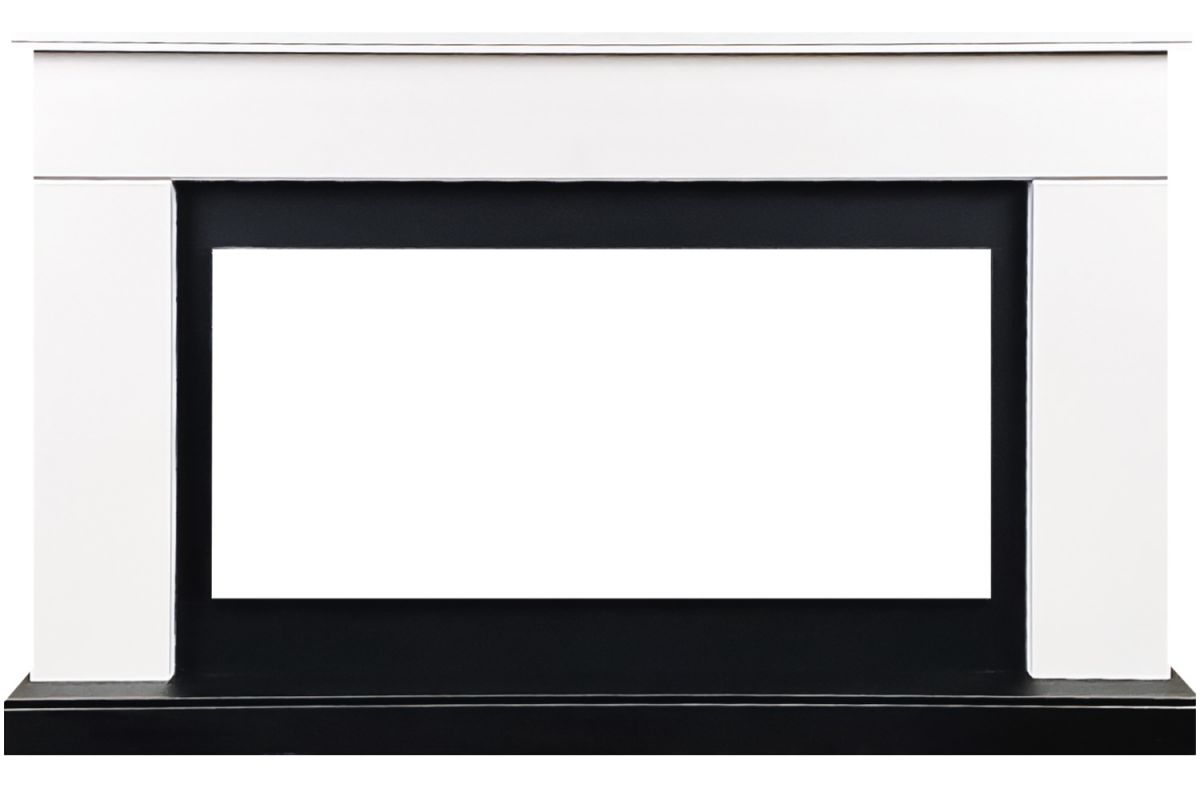 Портал Bergen (Разборный) - Белый с черным (Ширина 1370 мм),34007