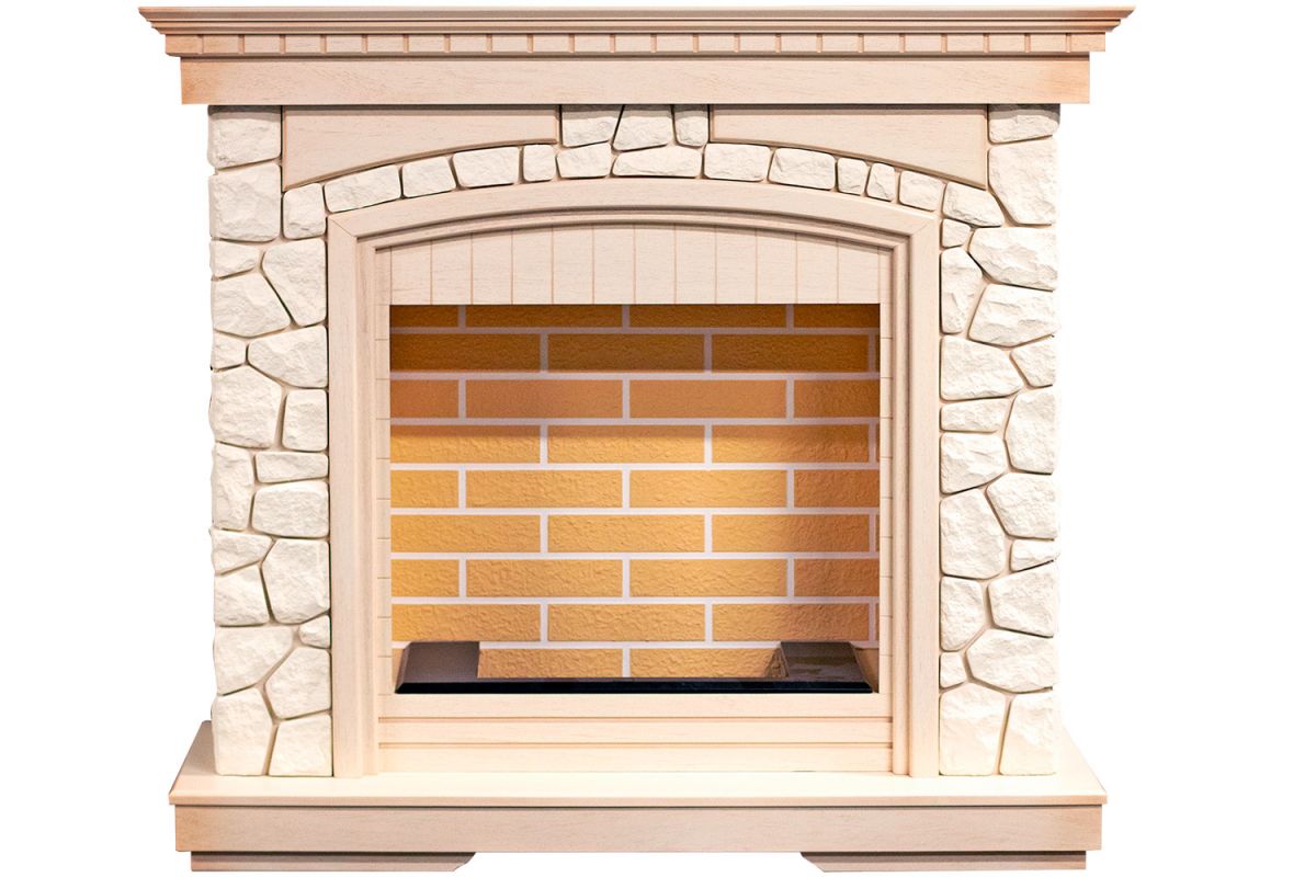 Портал Glasgow - Слоновая кость с патиной-Белый,26274