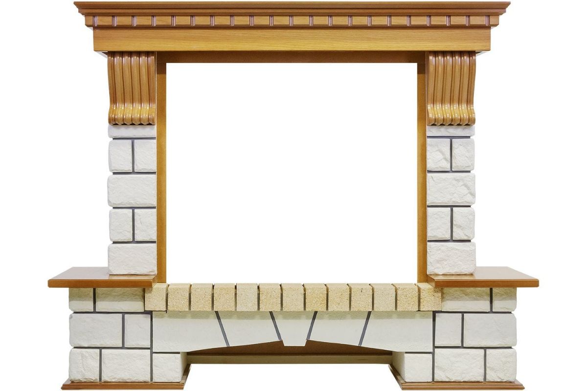 Портал Pierre Luxe - Дуб - Белый (Высота 1004мм),25866