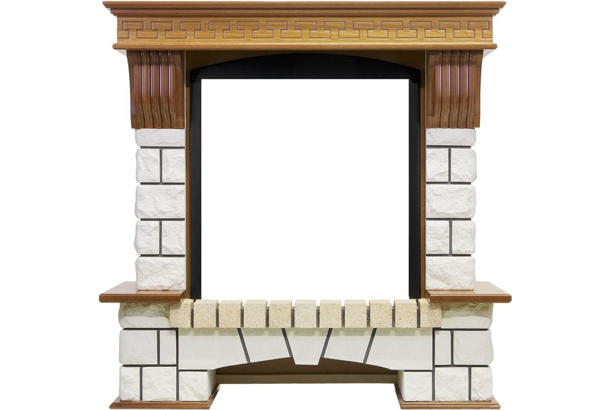 Портал Pierre Luxe - Дуб - Белый (Высота 990мм),25928