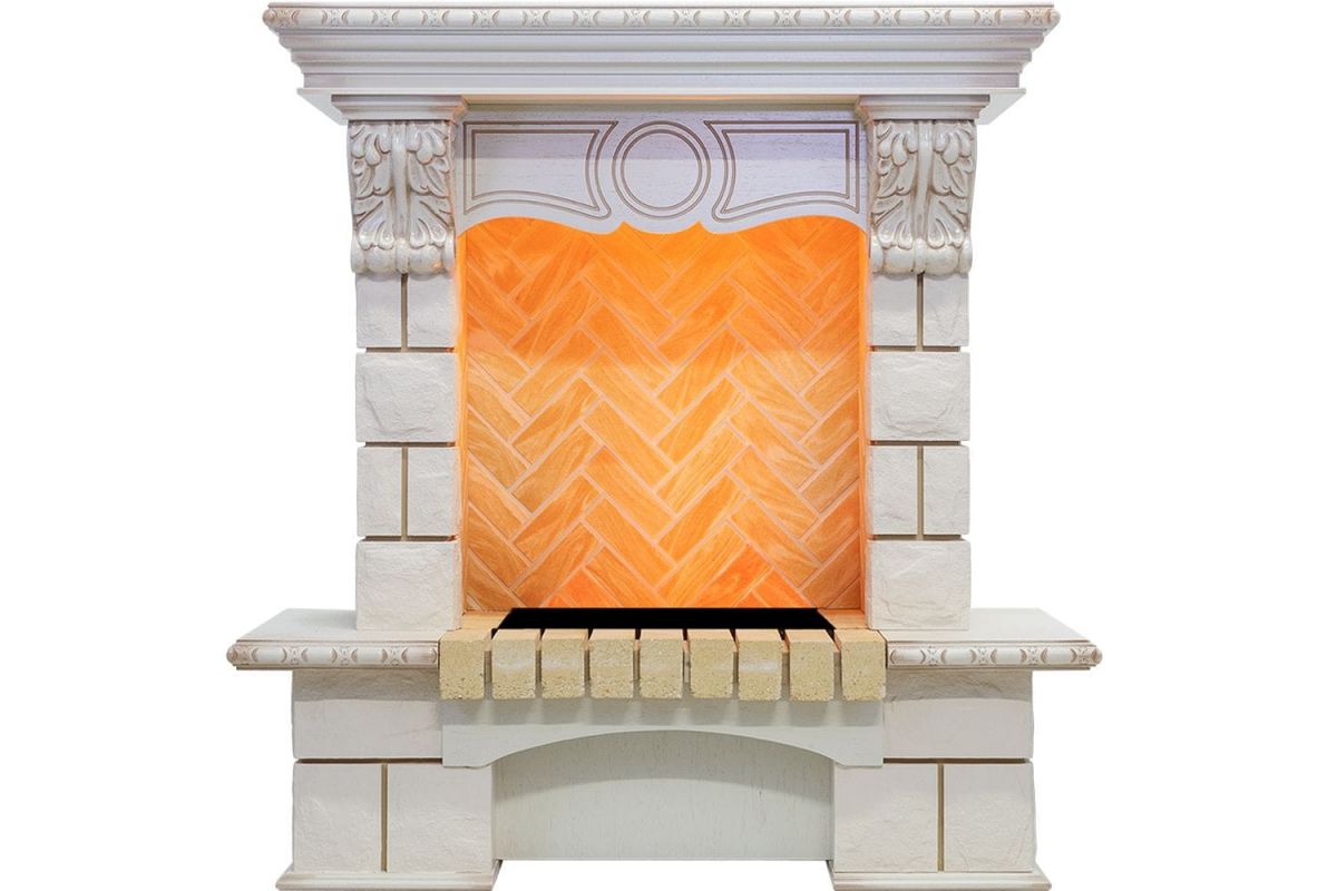 Портал Pierre Luxe - Слоновая кость - Шампань (Высота 975мм),25856