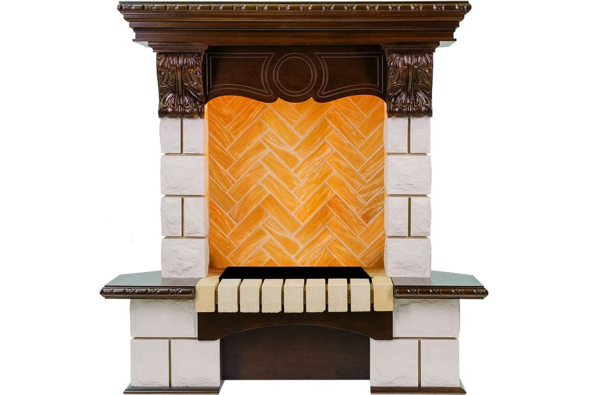 Портал Pierre Luxe - Темный дуб - Шампань (Высота 975мм),25854