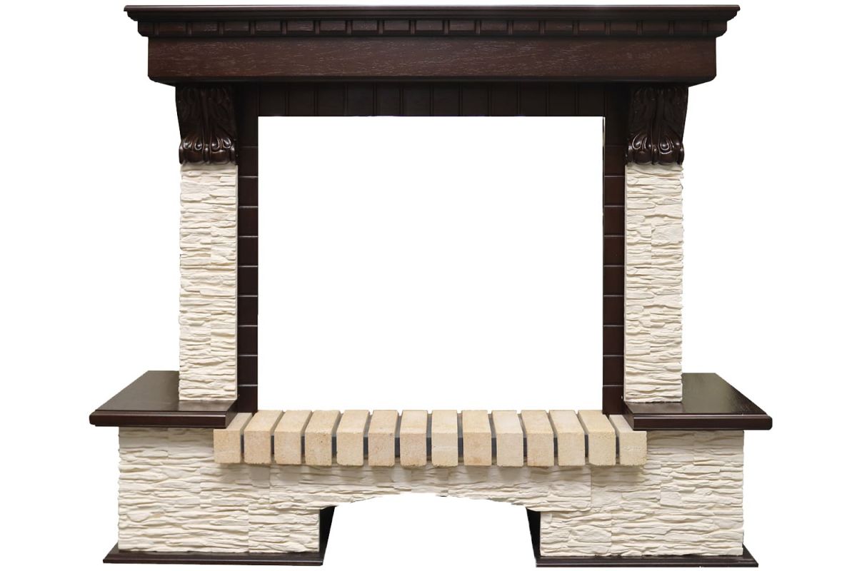 Портал Pierre Luxe - Темный дуб - Сланец бежевый,27184