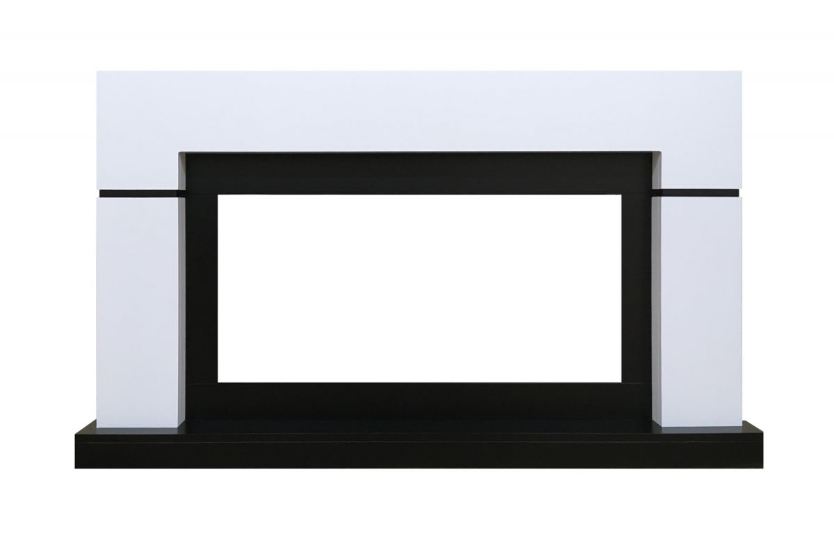 Портал Royal Flame Lindos V42 SFT (Разборный) - Белый с черным (Ширина 1470мм),36198