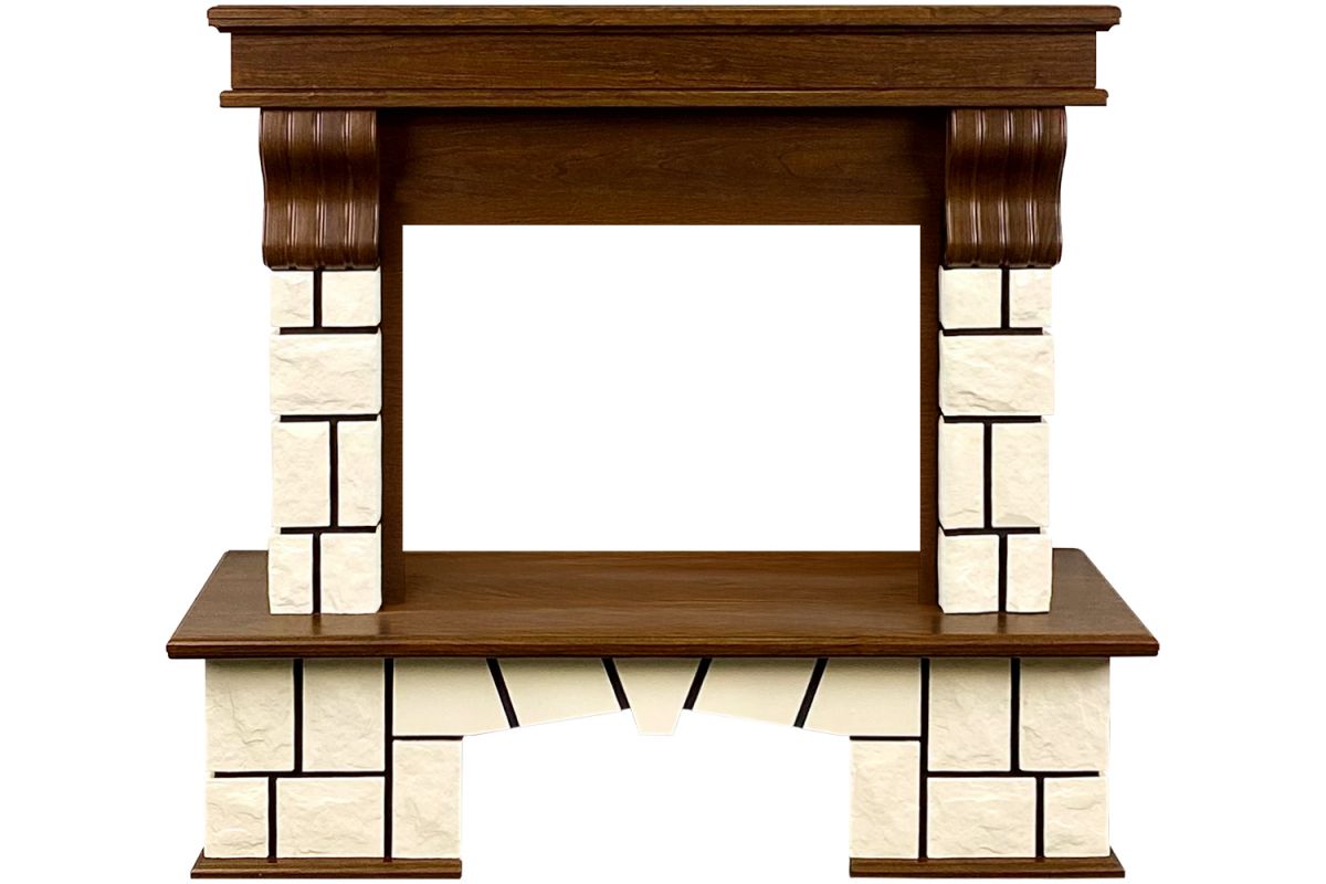 Портал Royal Flame Porto (Разборный) - Темный дуб,36429