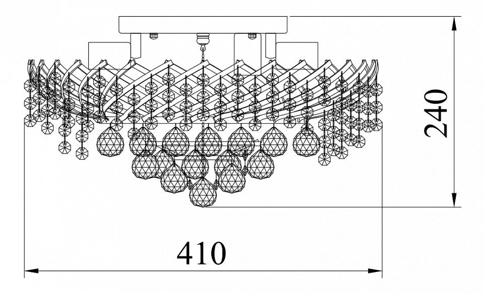 Люстра Maytoni DIA120-06-G