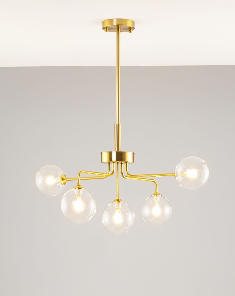 Потолочная люстра Moderli V2180-C Heavy 5*G9*5W