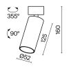 Потолочный светильник Technical C055CL-L12W3K-W-D-W - 3