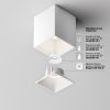 Потолочный светильник Technical C065CL-8W4K-SQ-WB - 4