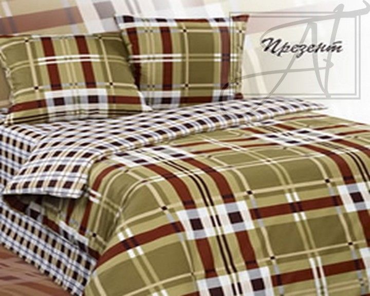 Презент КПБ евро (5) "Экзотика" Бязь