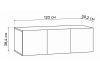 Прихожая Кротос 120 белый - 3