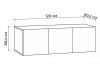 Прихожая Кротос 120 цемент светлый - 3