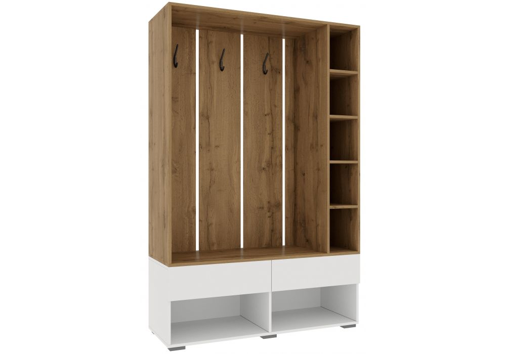 Прихожая Роут белый - дуб вотан