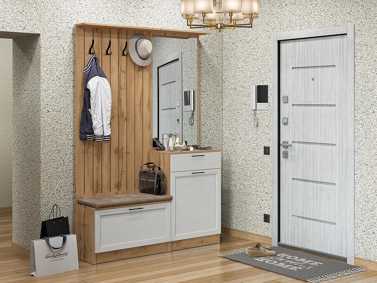 Стиль-02 Grey Silkwood 2090x1400x380