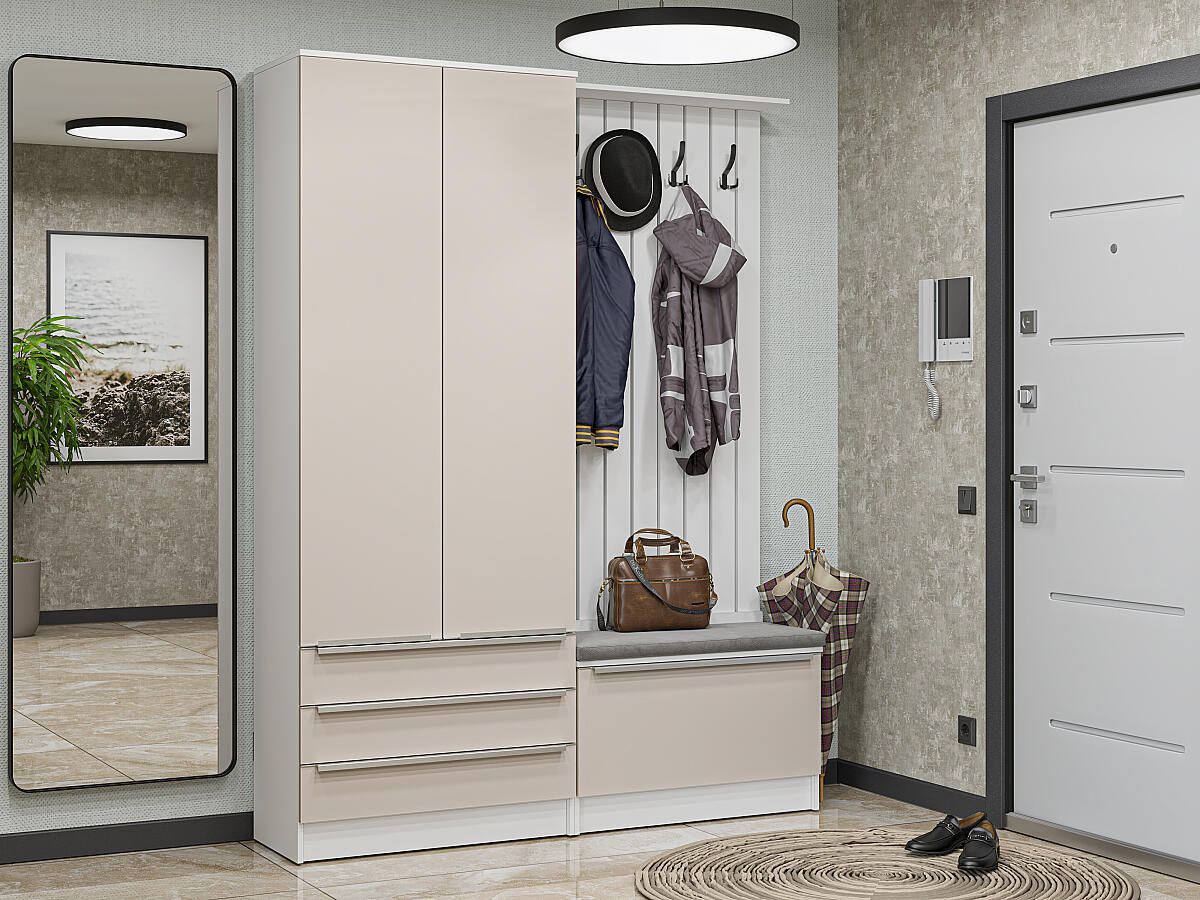 Стиль-03 Cream Silk 2110x1600x380