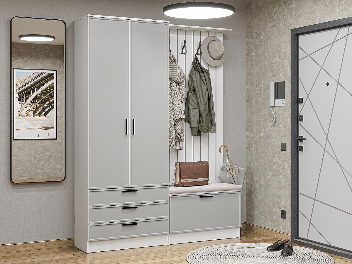 Стиль-03 Grey Silk 2110x1600x380