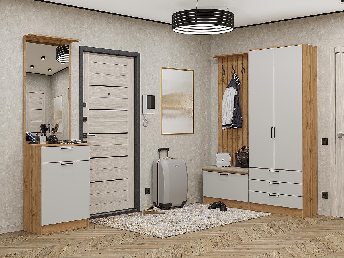 Стиль-04 Light Grey In 2S 2110x2200x380
