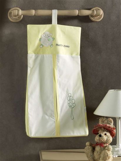 Прикроватная сумка серии "Fluffy Sheep", 100% хлопок, размер 30*65 (стандарт)