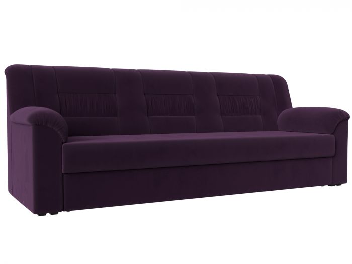113320 Прямой диван Карелия | Велюр | Фиолетовый