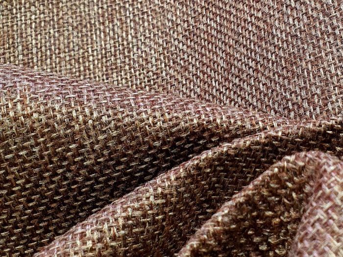 102818 Прямой диван Мартин | Рогожка | коричневый | Серый