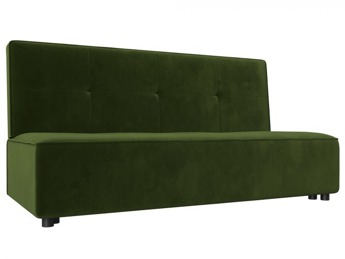 108553 Прямой диван Зиммер | Микровельвет | Зеленый