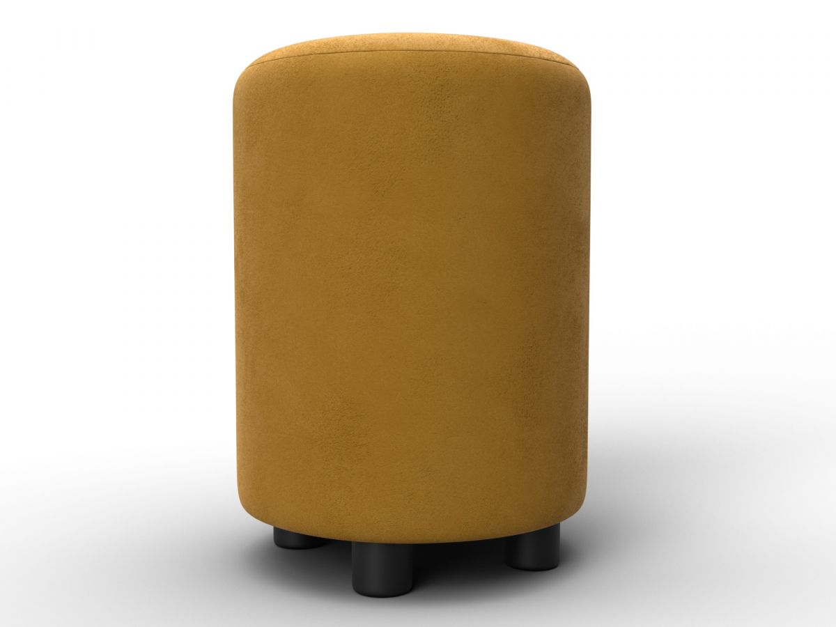 132485 Пуф 001 | велюр | brut 10 желтый