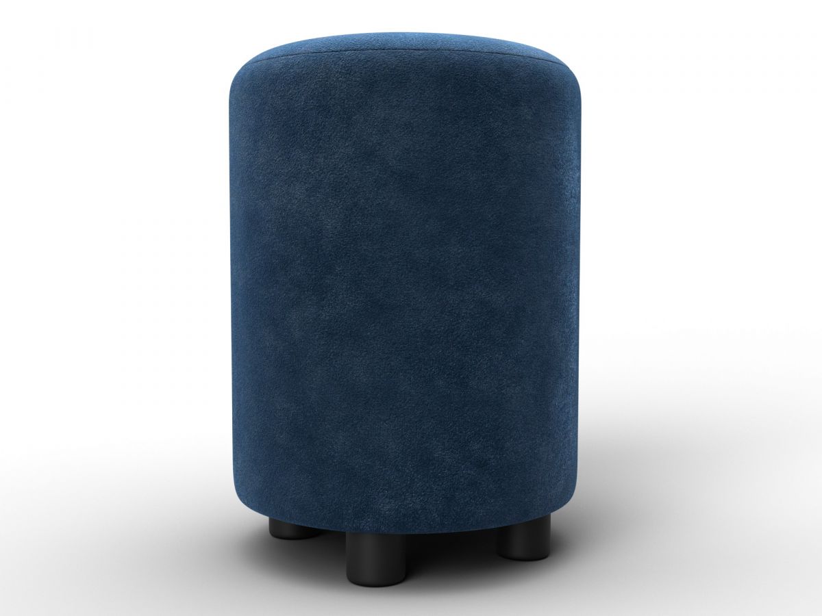 132488 Пуф 001 | велюр | brut 11 синий