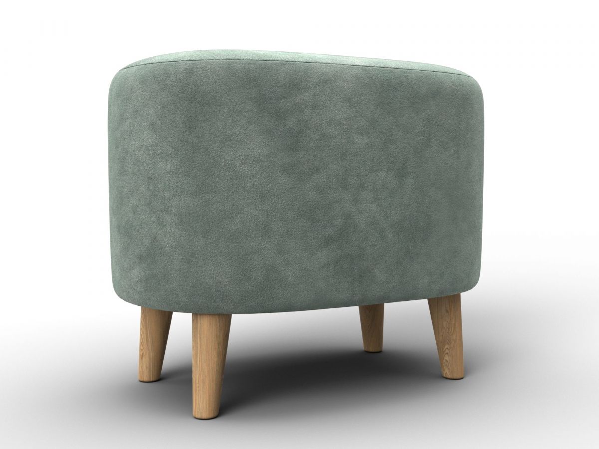 132497 Пуф 003 | велюр | brut 08 зеленый