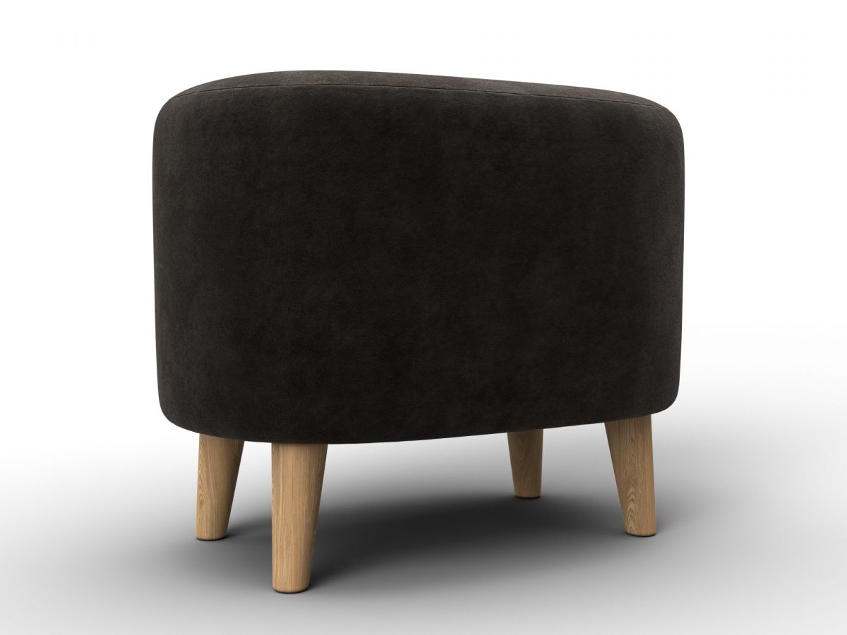 132499 Пуф 003 | велюр | brut 17 коричневый