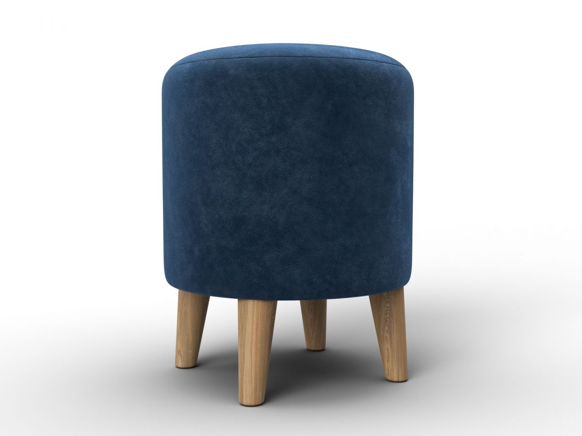 132503 Пуф 004 | велюр | brut 11 синий