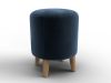 132364 Пуф 004 | велюр | tower 13 синий - 5
