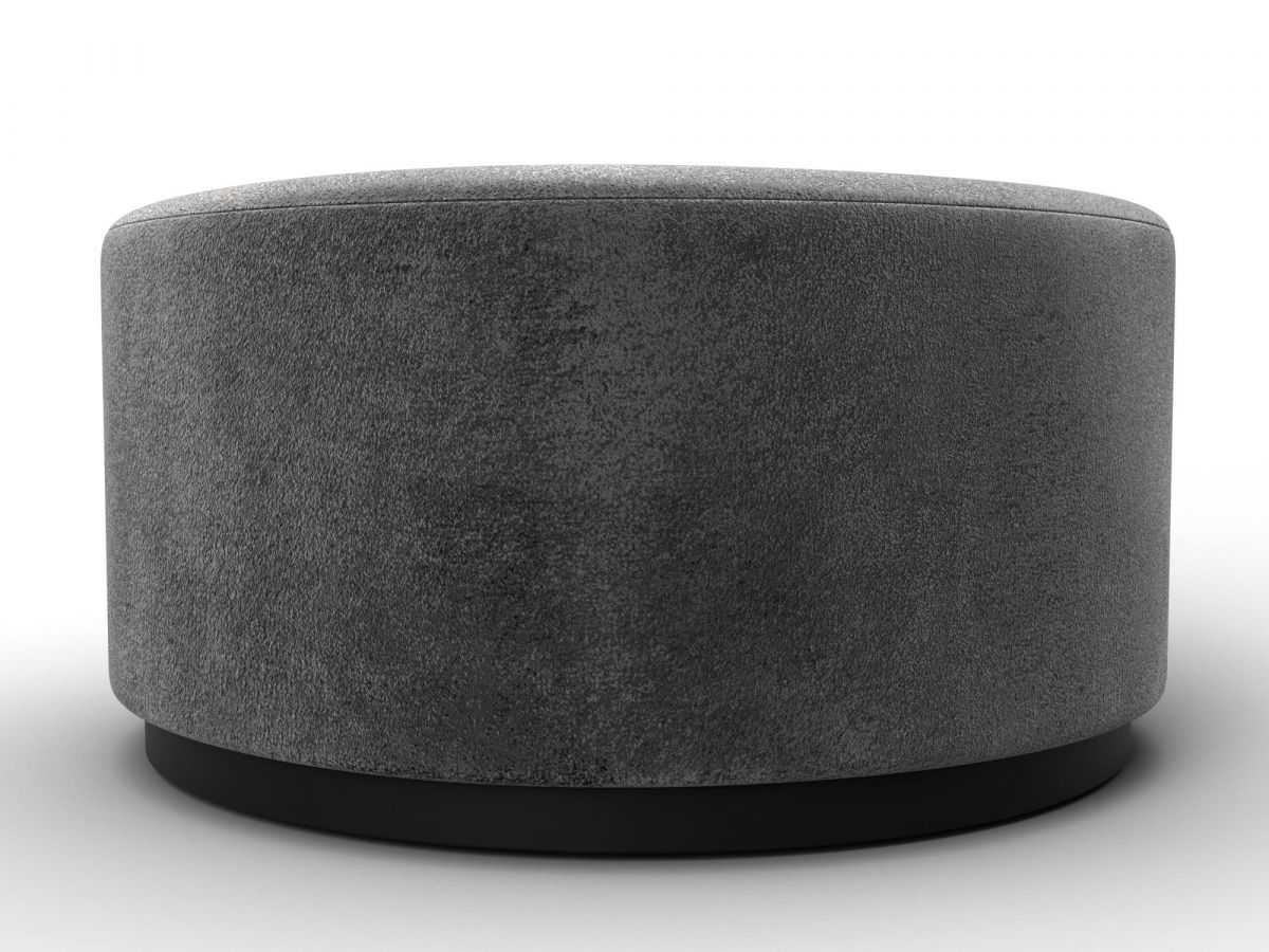 132370 Пуф 005 | велюр | tower 10 серый