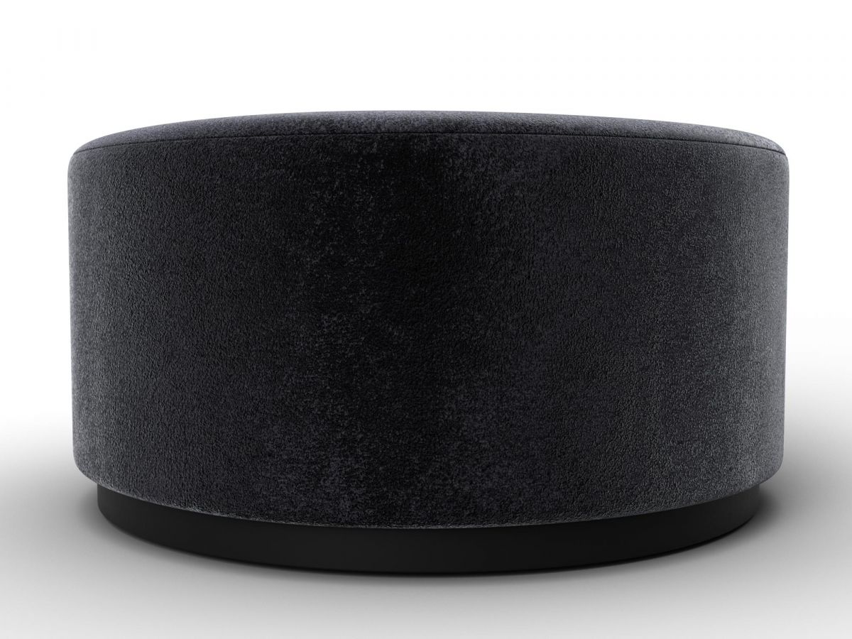 132371 Пуф 005 | велюр | tower 11 темно-серый